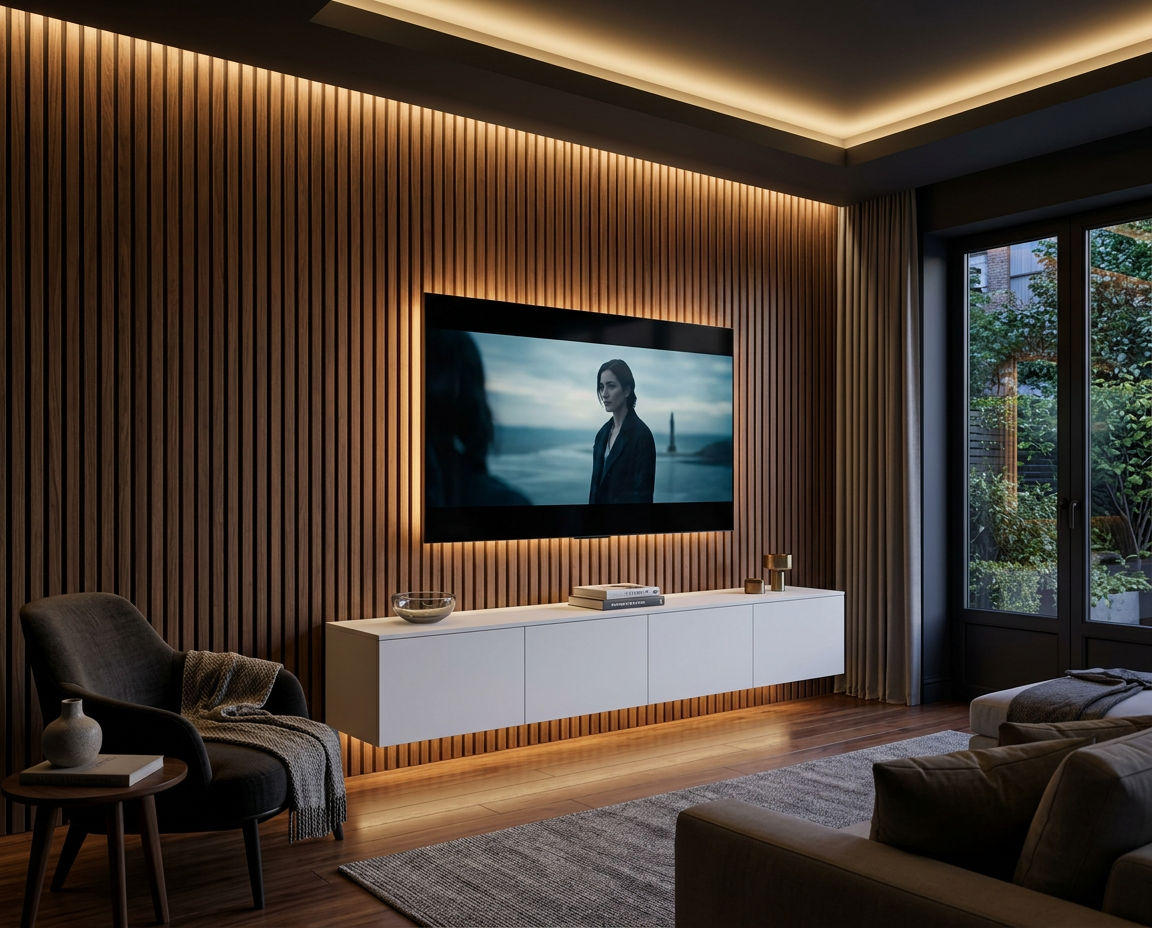 Mueble de Televisión a Medida